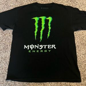 Monster energy big logo tee